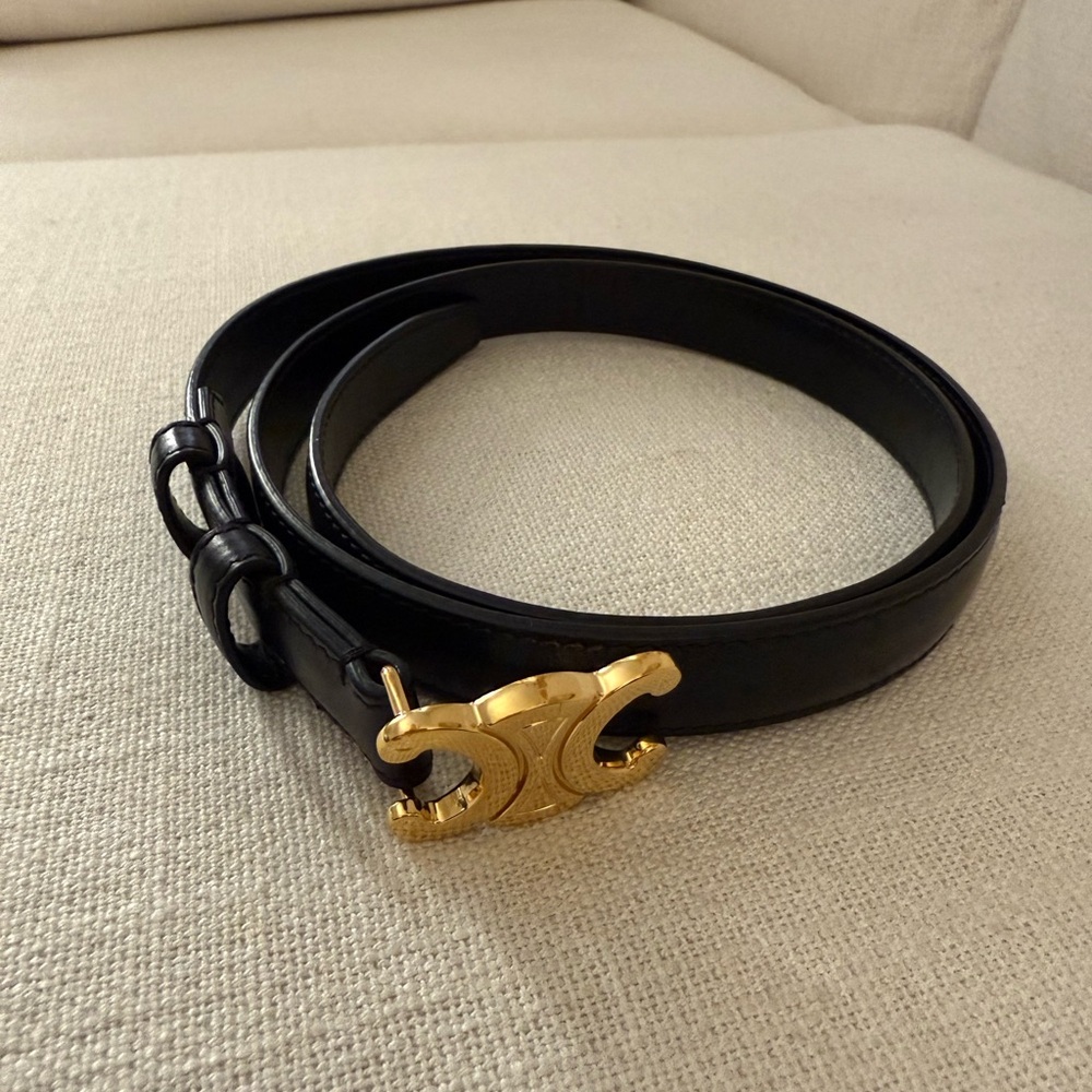 Celine Triomphe Belt 80 Cm - Picture 2 of 5